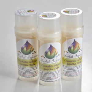 Herbal Edibles Herbal Infusions Hybrid Soothe Tube 100mg THC