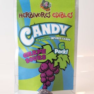Herbivores Edibles - Candy Grape sours