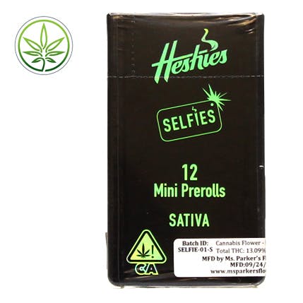Heshies - Selfies 12pk Mini Prerolls - Sativa