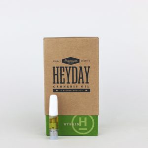 HeyDay Distillate 0.5g Vape Cartridge (Various strains available)