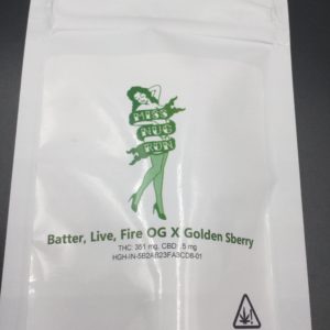 HGH Fire OG x Golden Strawberry Live Batter .5