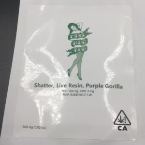 HGH Purple Gorilla .5 Shatter