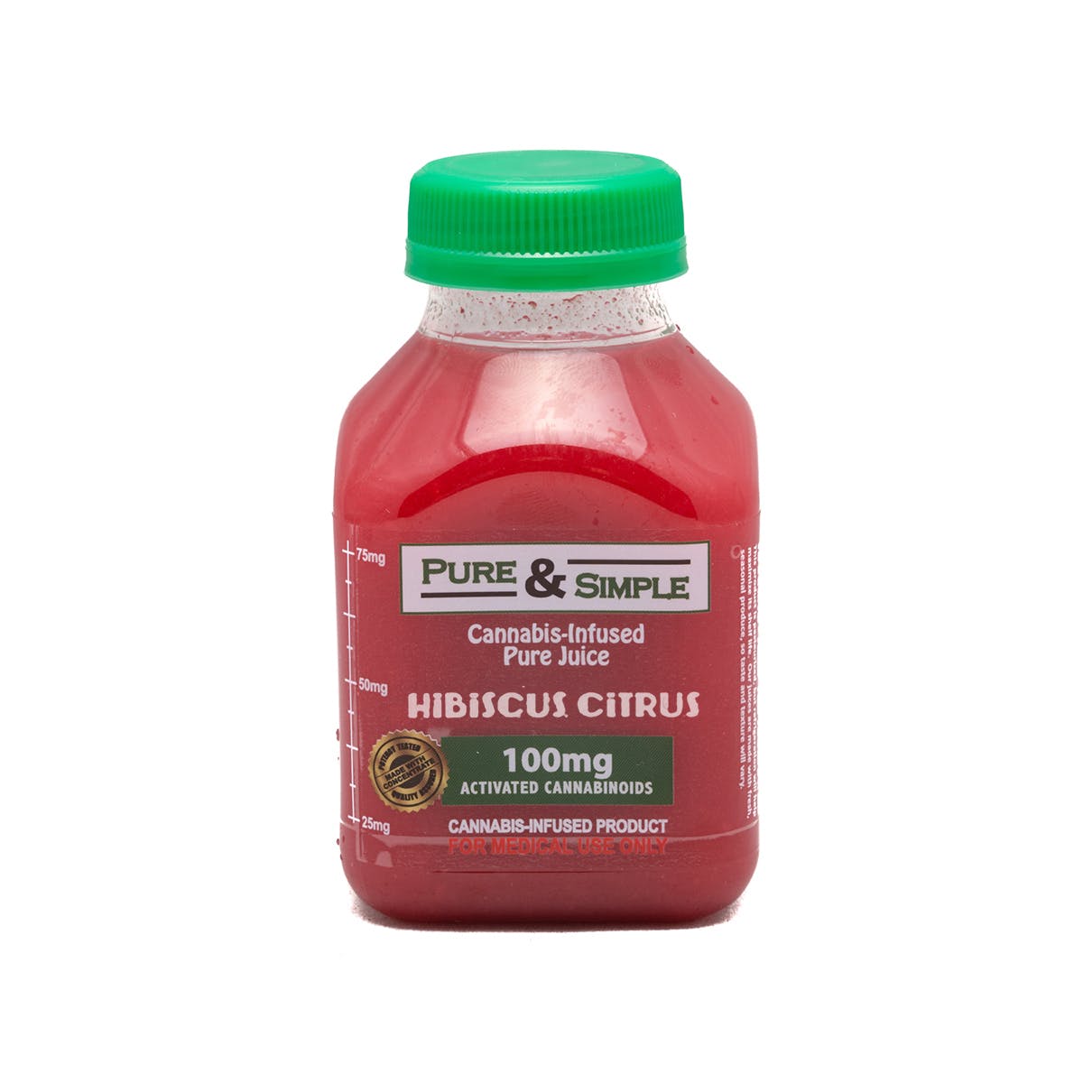 Hibiscus Citrus Juice Blend 100mg
