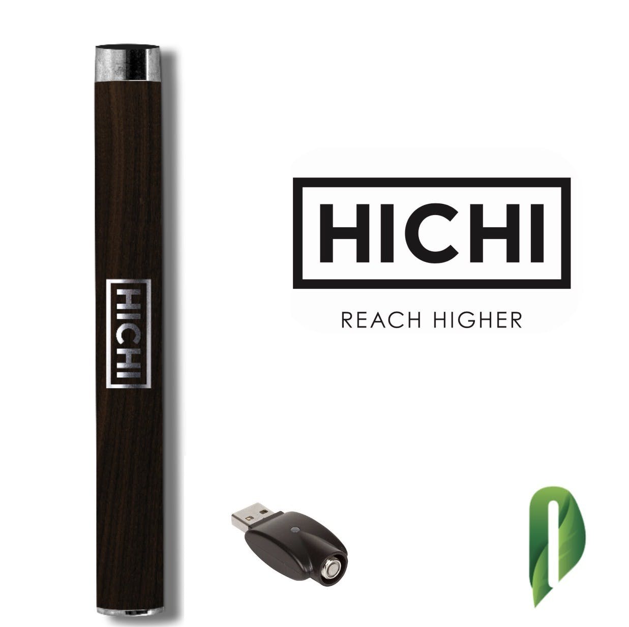 Hichi Battery Brown Woodgrain