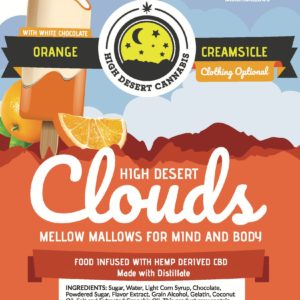 High Desert Orange Clouds - 100mg
