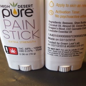 High Desert Pure Pain Stick