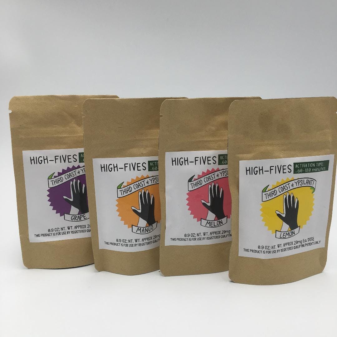 High-Fives Medicated Hard Candies 100MG