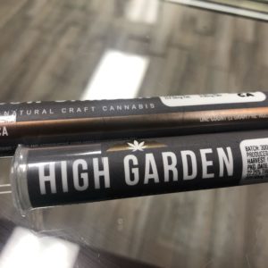 High Garden Indica Pre roll 1g