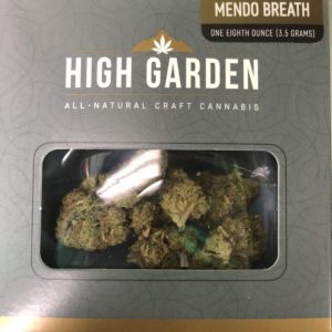 HIGH GARDEN MENDO BREATH - 25.1%THC