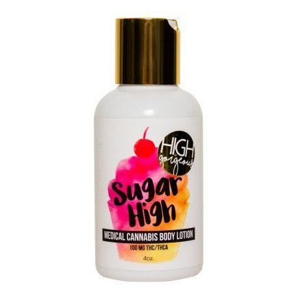 High Gorgeous Sugar High 4OZ (100MG THC/THCA)