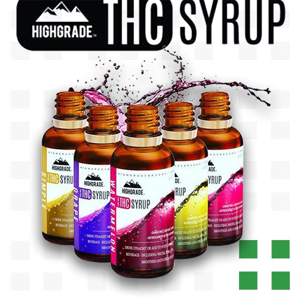 High Grade 100mg THC Syrup