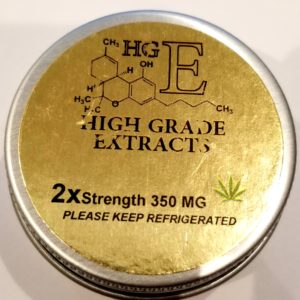 High Grade Extracts Topical Cream 350 mg