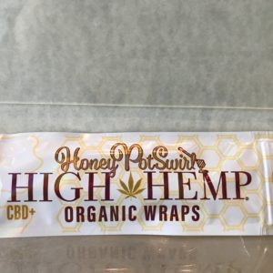 High Hemp Honey Potswirl Hemp Wraps