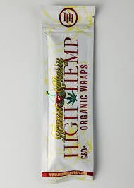 High Hemp Organic Blazin' Cherry Wrap