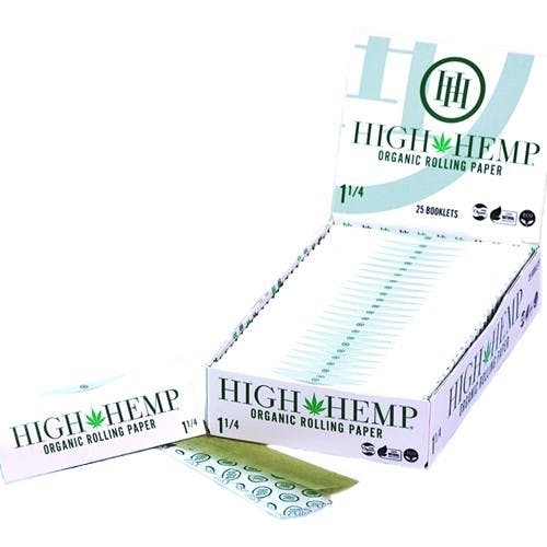 High Hemp Organic Rolling Paper - 1 1/4 size