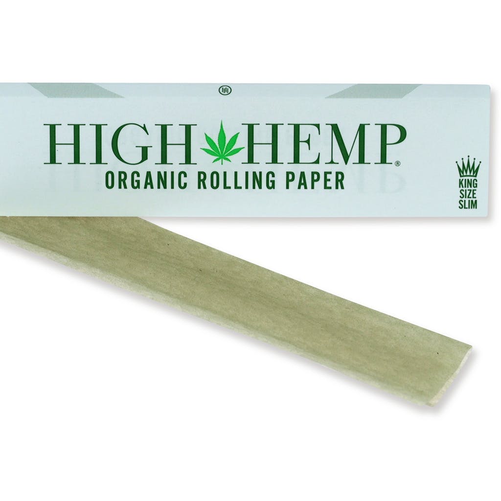 HIGH HEMP ORGANIC ROLLING PAPERS