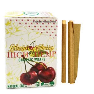 High Hemp Organic Wrap Blazin Cherry