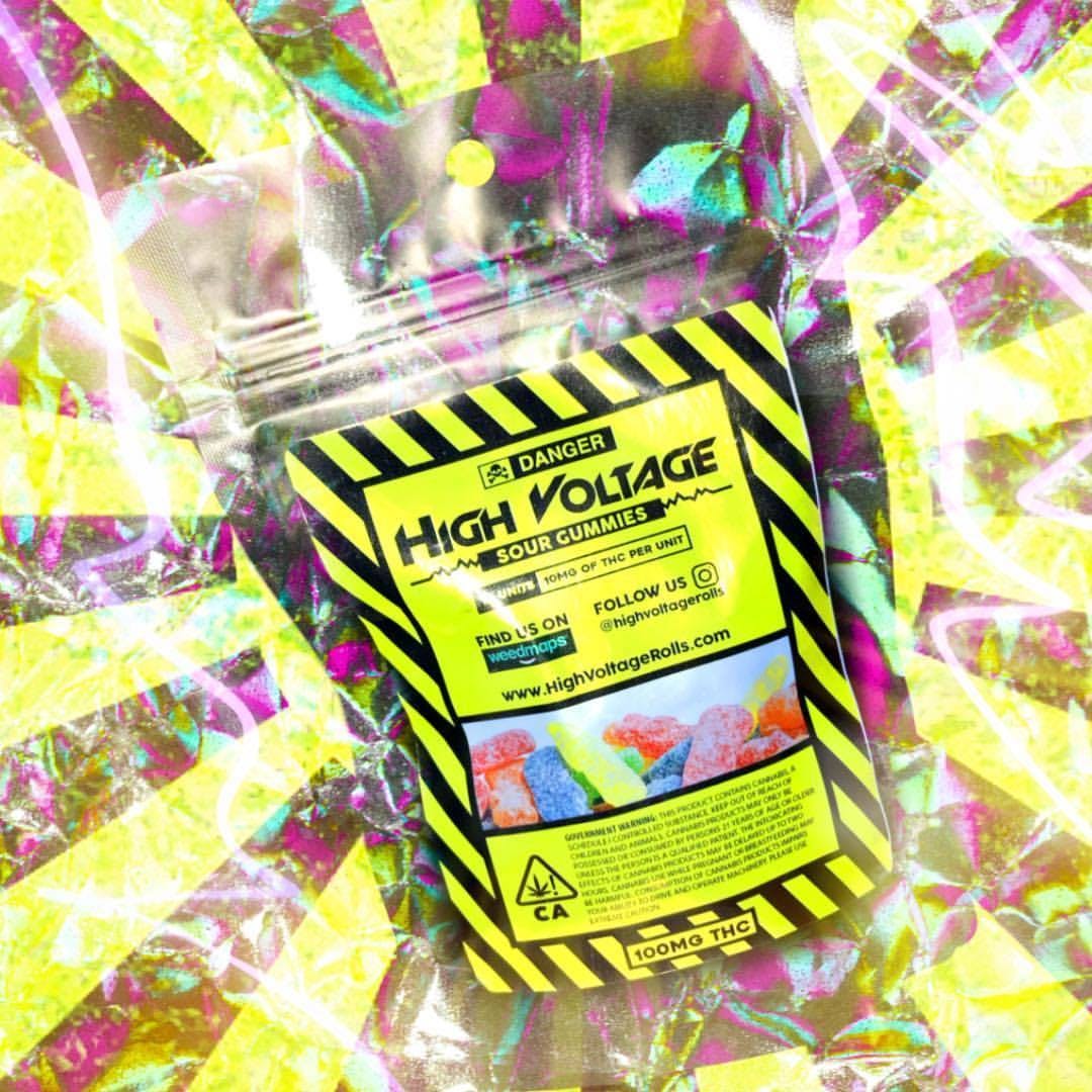 High Voltage Gummies - Assorted Flavors 100mg