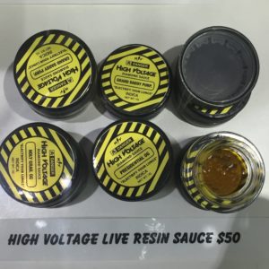 High Voltage Live Resin Sauce