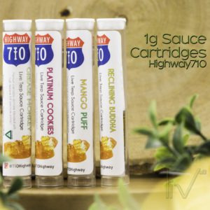 Highway 710 .5g Sauce Cartridges - Cherry Pie