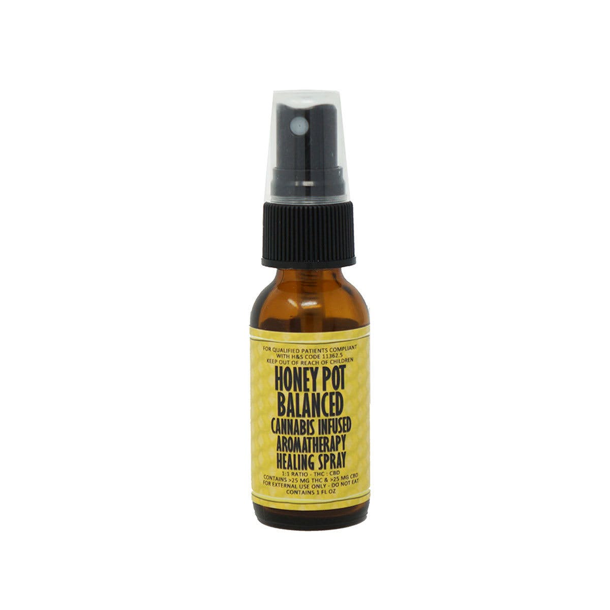 Honey Pot Balanced Healing Spray, 50mg