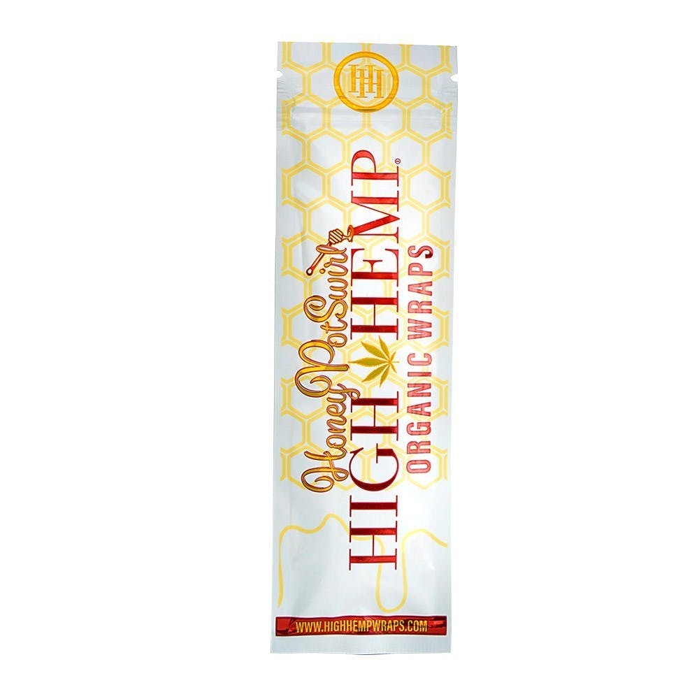 Honey Pot Swirl | CBD High Hemp Organic Wraps