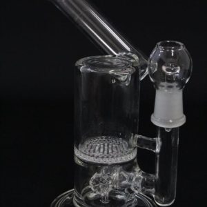 Honeycomb Water Pipe for Concentrate w/ Dome & Nail 8"