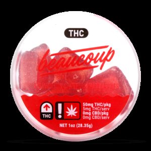 HTG Beaucoup Strawberry THC Hard Candy UP