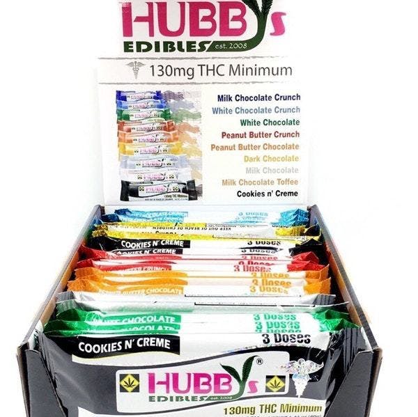 Hubbys Edibles (130mg-9 Flavors)