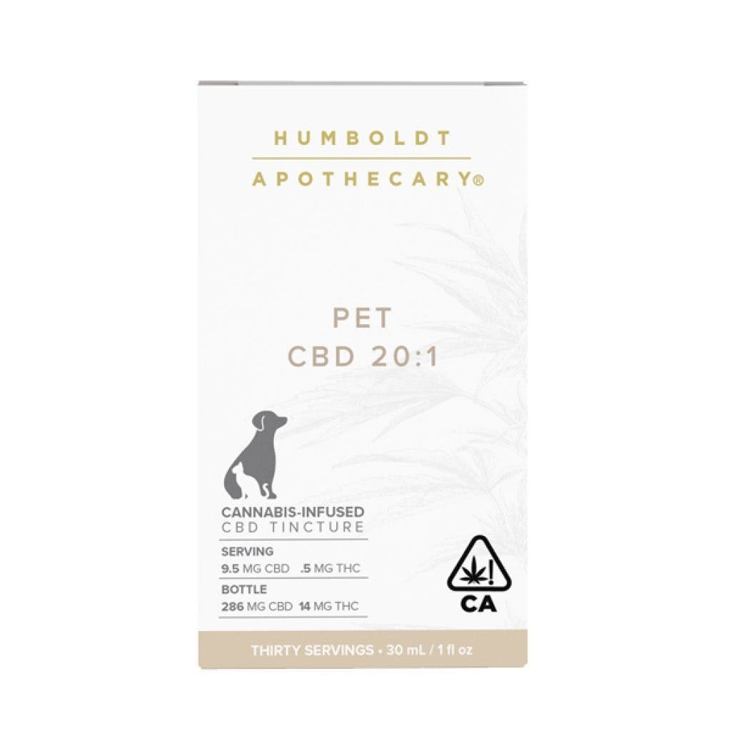 Humboldt Apothecary Pet CBD 20:1 Tincture