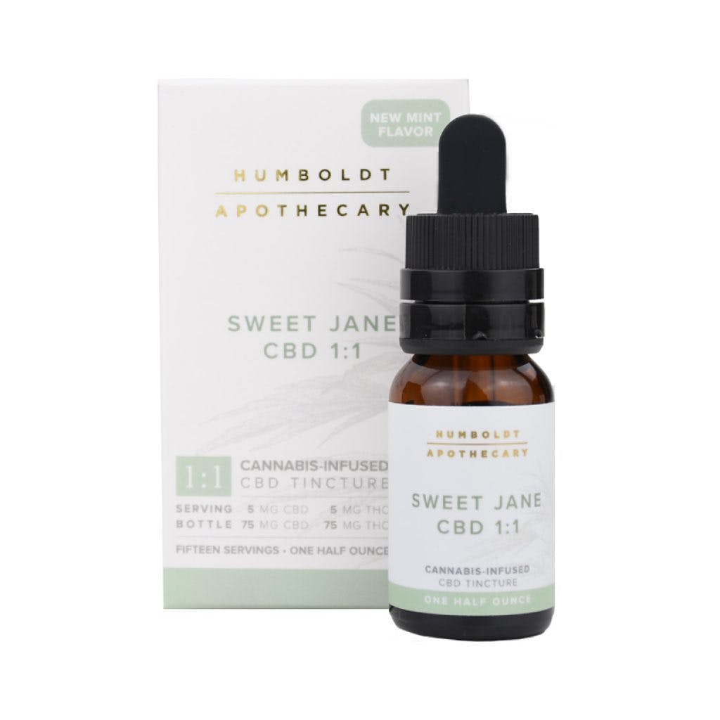 Humboldt Apothecary: Sweet Jane CBD 1:1 Half ounce