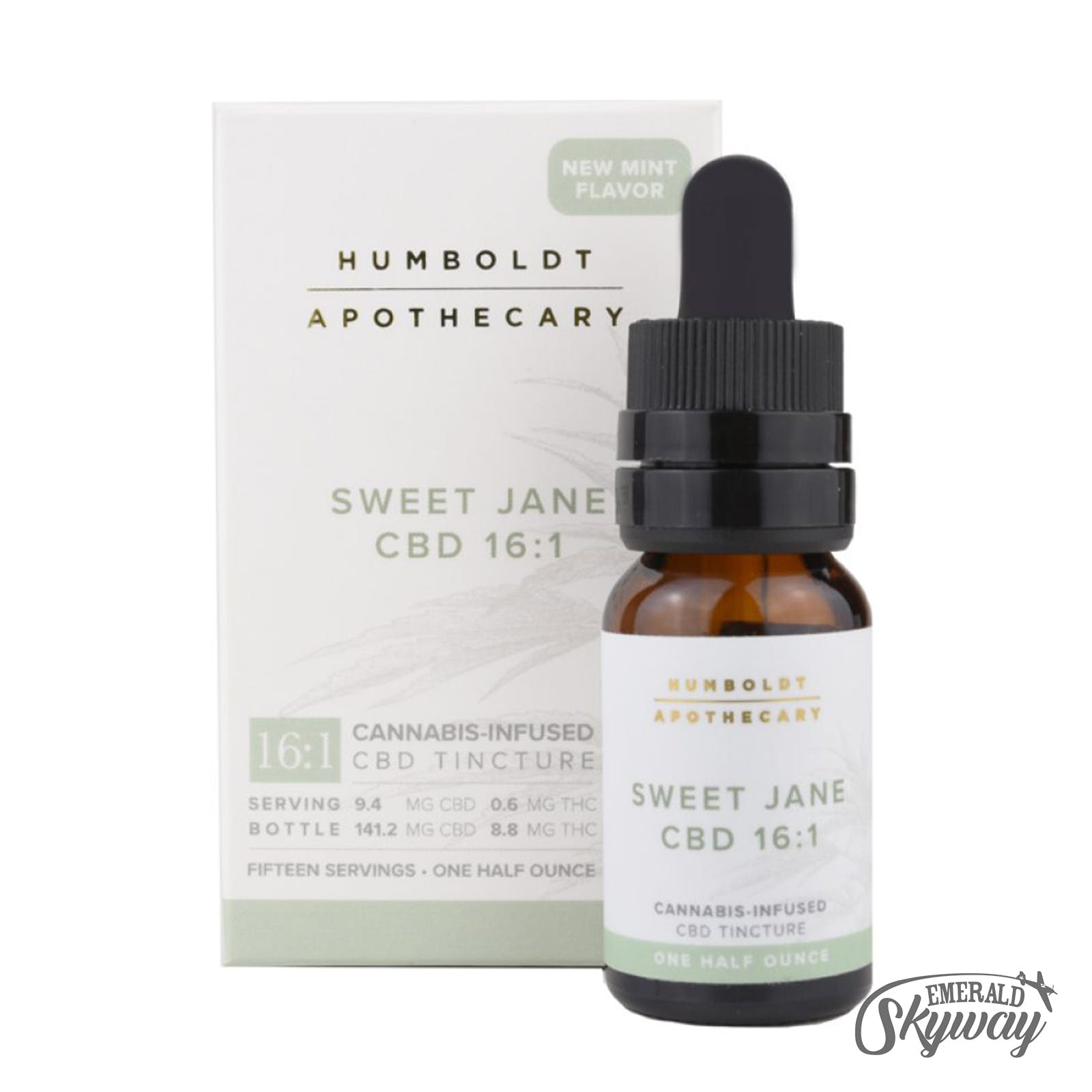 Humboldt Apothecary: Sweet Jane CBD 16:1 - 0.5oz
