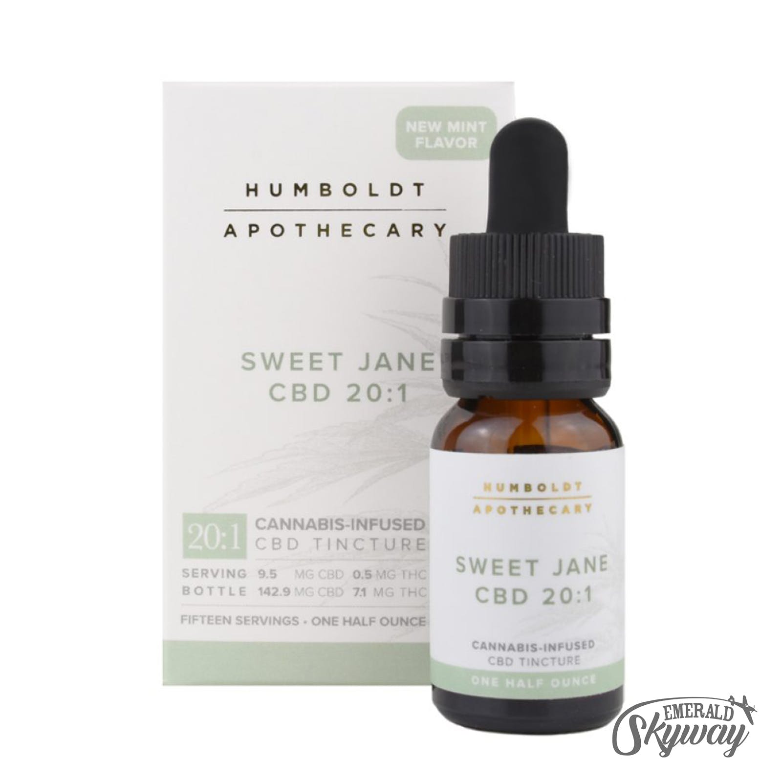 Humboldt Apothecary: Sweet Jane CBD 20:1 - 0.5oz