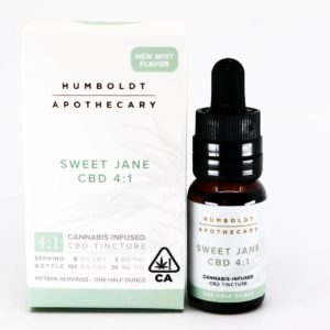 Humboldt Apothecary: Sweet Jane CBD 4:1 - 0.5oz