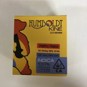 Humboldt Kine 1/8 Purple Punch