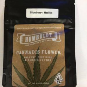 Humboldt Seed Co Blueberry Muffin