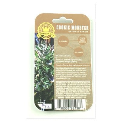 Humboldt Seed Co. - Cookie Monster Seeds (10 Pack Fam.)