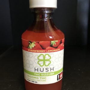 Hush-Strawberry Lemonade Sizzurp 1000mg THC #8930