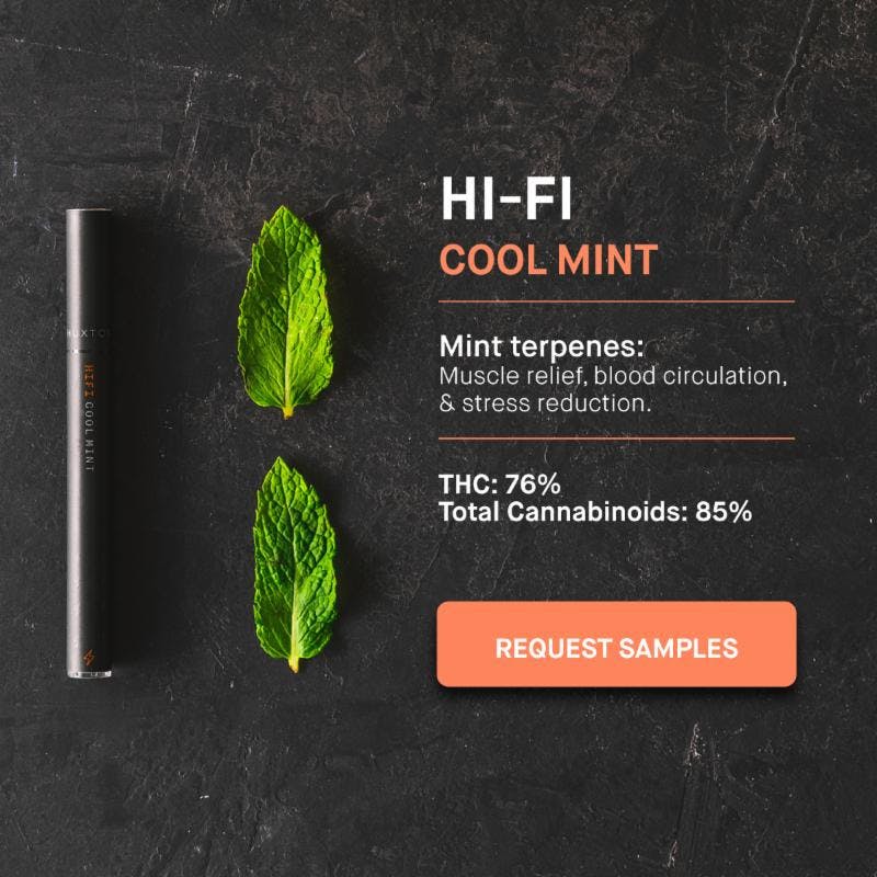 Huxton Disposable 500mg Vibe HiFi Cool Mint