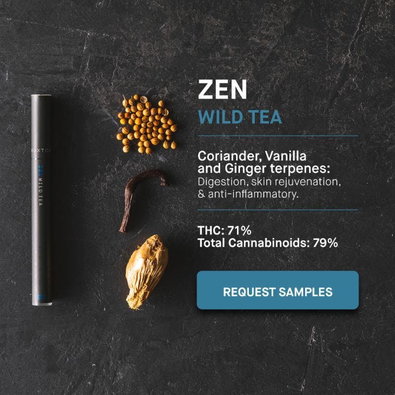 Huxton Disposable 500mg Vibe Zen Wild Tea