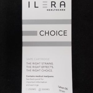 Ilera - Distillate Tahoe OG Cartridge 500mg