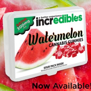 Incredible 300mg Watermelon Gummies