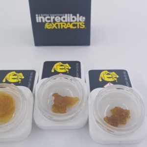 Incredible Extracts Black Label Live Resin Single Grams