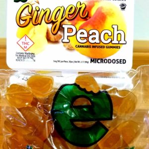 Incredible Ginger Peach Gummies 150mg