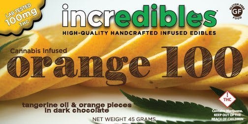 Incredibles - 100mg Orange Bar