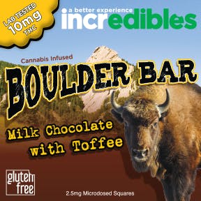 Incredibles 10mg Single Serve Boulder Bar