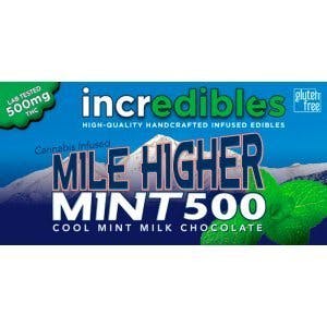 Incredibles 500mg- Mile HighER Mint Bar (Tax Included)