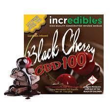 Incredibles - Black Cherry CBD Single Serve Chocolate Bar