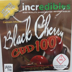 Incredibles - Black Cherry Single Serve 4pc Bar