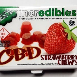 Incredibles CBD Strawberry Chews